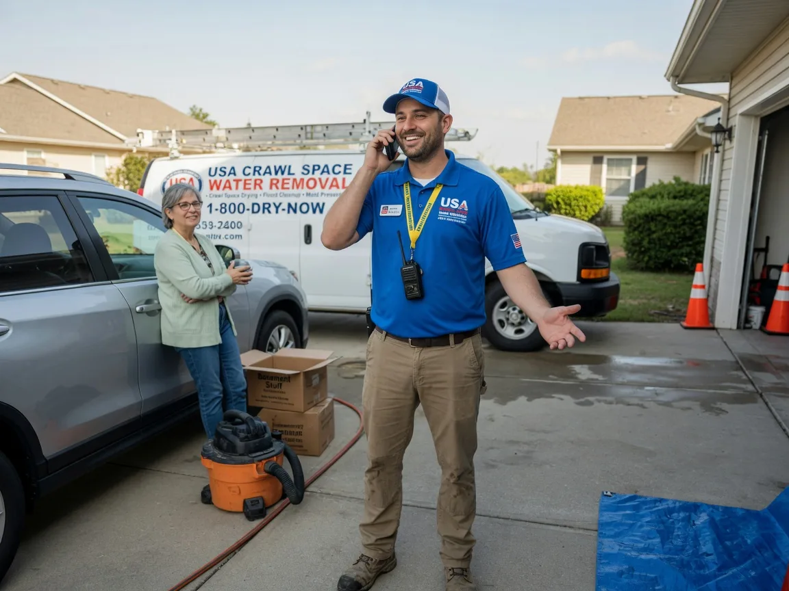 Crawl Space Water Removal Unity, OR FAQs